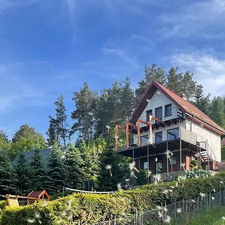 Wakacyjny Hartowiec - Dom Nad Brzegiem Jeziora